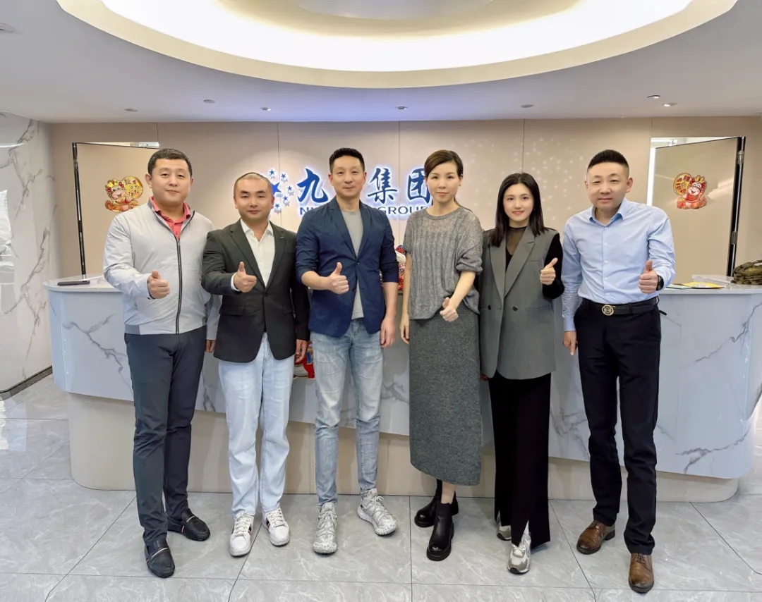 我会会长彭松林率队拜访创会会长彭东、金米科技